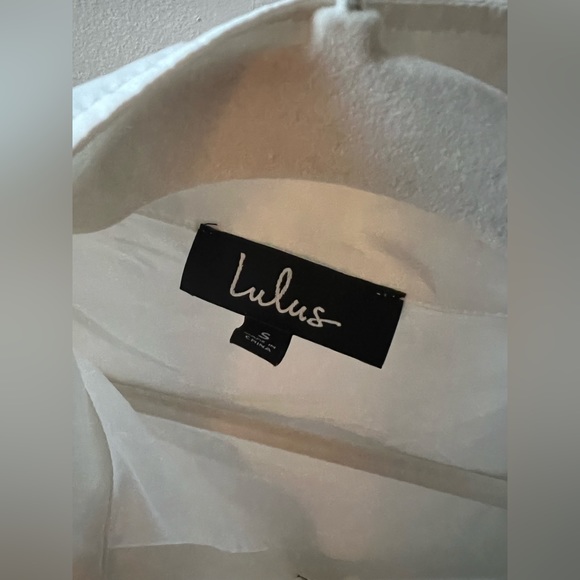 Lulus White Wind Breaker - Picture 3 of 3